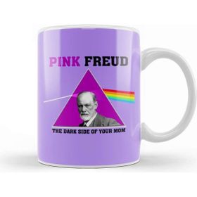Baskı Dükkanı Pink Freud Dark Side of Your Mum Kupa