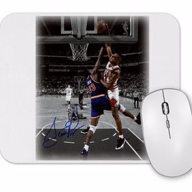 Baskı Dükkanı Pippen Dunk On Ewing Mouse Pad