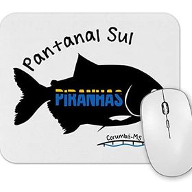 Baskı Dükkanı Piranha Balık Mouse Pad
