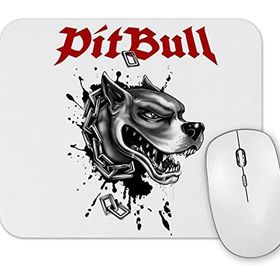 Baskı Dükkanı Pitbull Köpekleri Sevenlerin Pitbul Aşkı Mouse Pad