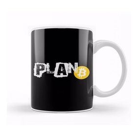 Baskı Dükkanı Plan B Bitcoin Cryptocurrency Decentralized Crypto Kupa