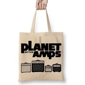 Baskı Dükkanı Planet Of The Amps Bez Çanta