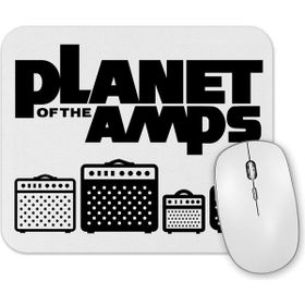 Baskı Dükkanı Planet of the Amps Mouse Pad