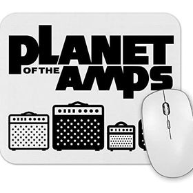 Baskı Dükkanı Planet of the Amps Mouse Pad