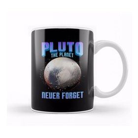 Baskı Dükkanı Planetary Science Pluto the Planet Never Forget Kupa