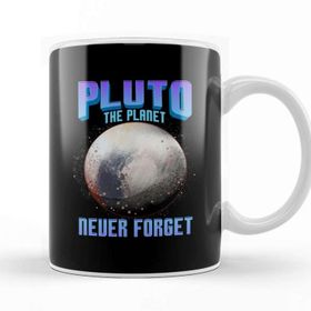 Baskı Dükkanı Planetary Science Pluto the Planet Never Forget Kupa