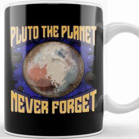 Baskı Dükkanı Planetary Science Pluto the Planet Never Forget Kupa