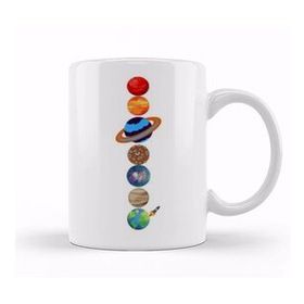 Baskı Dükkanı Planets Colour Kupa