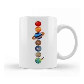 Baskı Dükkanı Planets Colour Kupa