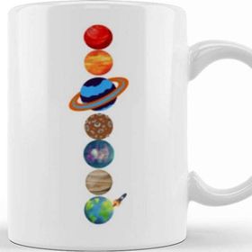 Baskı Dükkanı Planets Colour Kupa
