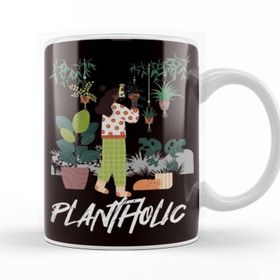 Baskı Dükkanı Plantholic Planting Indoor Plants Collector Hobby Gardener Kupa