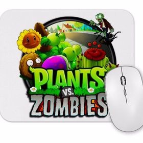 Baskı Dükkanı Plants ve Zombies Logo Mouse Pad