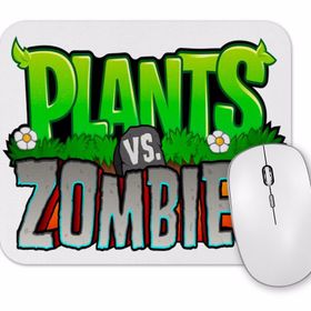 Baskı Dükkanı Plants ve Zombies Logo Mouse Pad