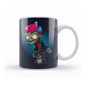 Baskı Dükkanı Plants Vs Zombies Punk Zombie Kupa