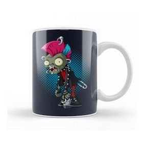 Baskı Dükkanı Plants Vs Zombies Punk Zombie Kupa