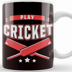 Baskı Dükkanı Play Cricket Player Coach Team Cricketer Wicket Ball Kupa