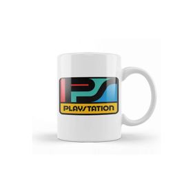 Baskı Dükkanı Play Station Porselen 330 ml Beyaz Kupa Bardak