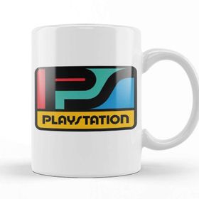 Baskı Dükkanı Play Station Porselen 330 ml Beyaz Kupa Bardak