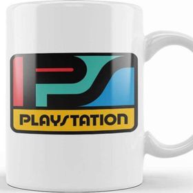 Baskı Dükkanı Play Station Porselen 330 ml Beyaz Kupa Bardak