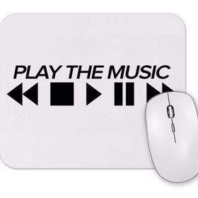 Baskı Dükkanı Play the Music Mouse Pad