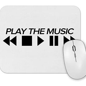 Baskı Dükkanı Play the Music Mouse Pad