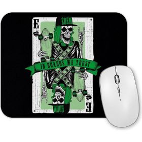 Baskı Dükkanı Playing Card Skull Mouse Pad