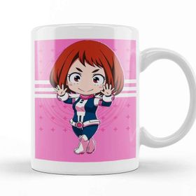 Baskı Dükkanı Plus Ultra Ochaco Uraraka 01 Porselen 330 ml Beyaz Kupa Bardak