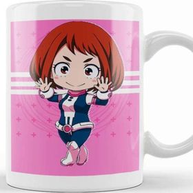Baskı Dükkanı Plus Ultra Ochaco Uraraka 01 Porselen 330 ml Beyaz Kupa Bardak