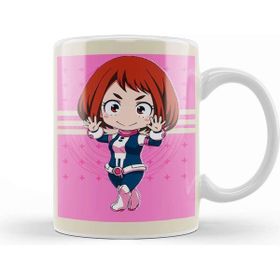 Baskı Dükkanı Plus Ultra Ochaco Uraraka Porselen 330 ml Beyaz Kupa Bardak