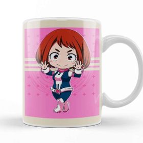 Baskı Dükkanı Plus Ultra Ochaco Uraraka Porselen 330 ml Beyaz Kupa Bardak