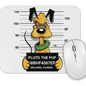 Baskı Dükkanı Pluto the Pup Mouse Pad