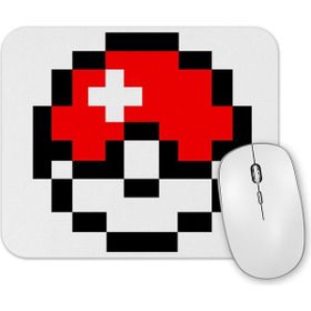Baskı Dükkanı Pokeball Pokemon Go Pikachu Mouse Pad