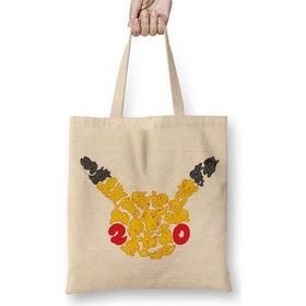 Baskı Dükkanı Pokemon Bez Çanta