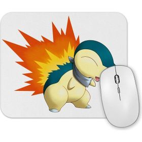 Baskı Dükkanı Pokemon Cyndaquil Mouse Pad