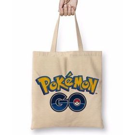 Baskı Dükkanı Pokemon Go Bez Çanta