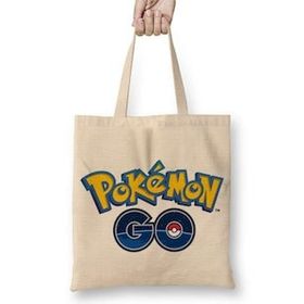 Baskı Dükkanı Pokemon Go Bez Çanta