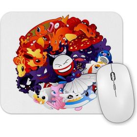 Baskı Dükkanı Pokemon Go Mewtwo Charizard Mouse Pad