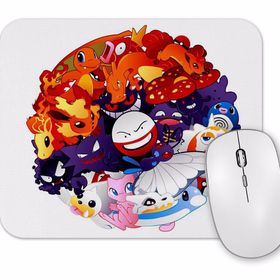 Baskı Dükkanı Pokemon Go Mewtwo Charizard Mouse Pad