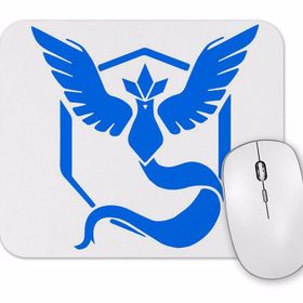 Baskı Dükkanı Pokemon Go Mystic Mavi Takım Mouse Pad