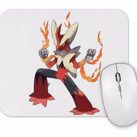Baskı Dükkanı Pokemon Go Pikachu Blaziken Mouse Pad