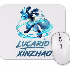 Baskı Dükkanı Pokemon Go Pikachu Lucario Mouse Pad