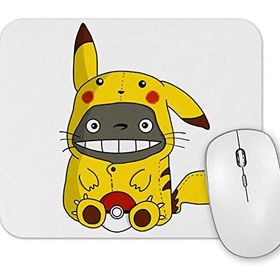 Baskı Dükkanı Pokemon Go Pikachu Raichu Totoro Miyazaki Mouse Pad