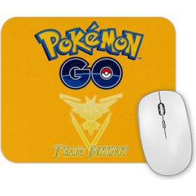Baskı Dükkanı Pokemon Go Team Instinct Mouse Pad