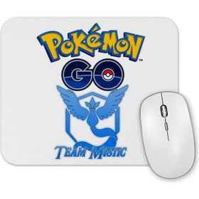 Baskı Dükkanı Pokemon Go Team Mystic Mouse Pad