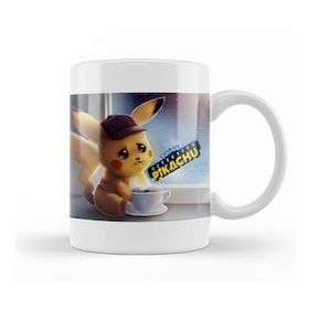 Baskı Dükkanı Pokemon Pikachu 01 Porselen Beyaz Kupa Bardak