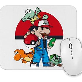 Baskı Dükkanı Pokemon Super Mario Mouse Pad