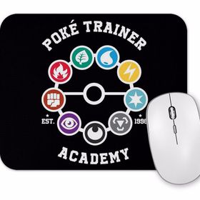 Baskı Dükkanı Pokemon Trainer Academy Mouse Pad