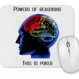 Baskı Dükkanı Poker Beyin Mouse Pad