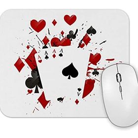 Baskı Dükkanı Poker Mouse Pad