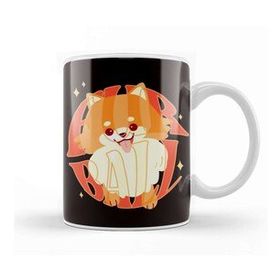 Baskı Dükkanı Pomeranian Owner Fur Ball Dog Lover Puppy Fans Paw Pet Porselen 330 ml Beyaz Kupa Bardak